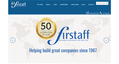 Desktop Screenshot of firstaff.ie